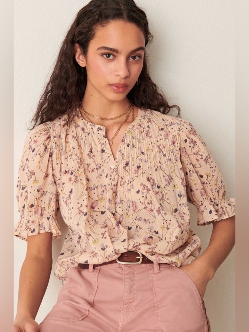Ba&Sh Blouna Cotton Blouse